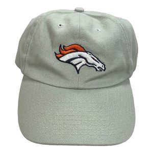 Vintage NFL Football Denver Broncos Youth Size Beige Adjustable Strapback Hat
